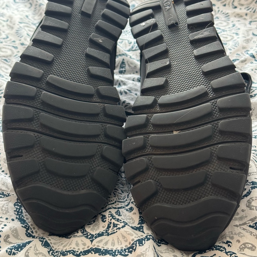 Prada Sneakers Women sz 9.5. Renylon. All Black. - Picture 9 of 14